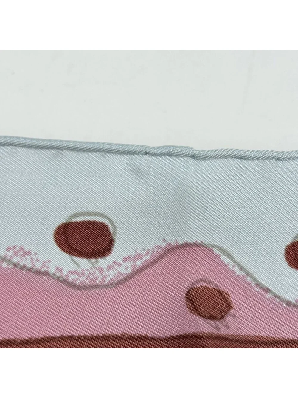 Hermes Carre 90 Fairytales Fairy Tale Scarf Silk Light Blue Multicolor